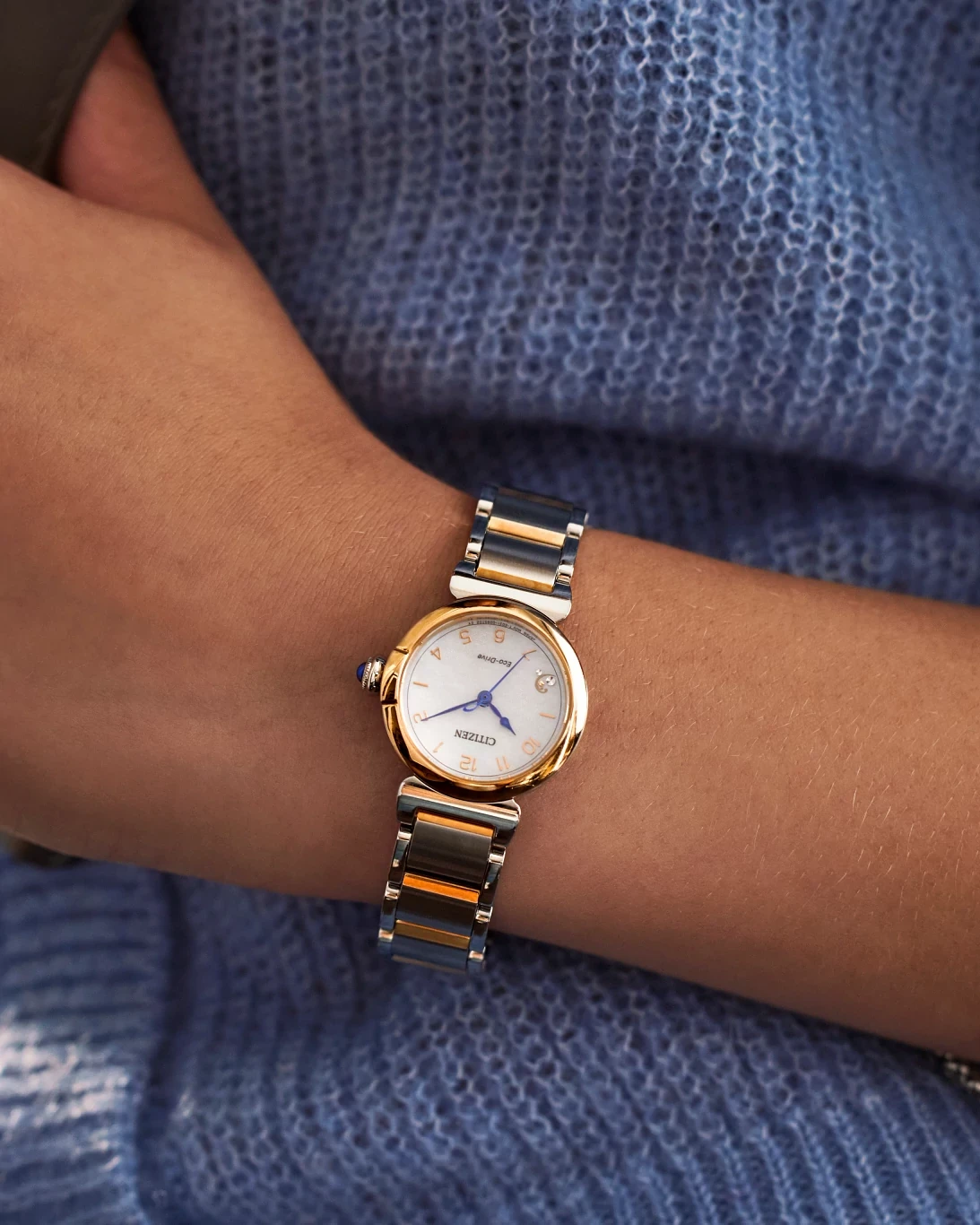 シチズン腕時計 CITIZEN L EM1136-87D レディース Citizen L Mae White Dial Stainless Steel Bracelet EM1136-87D | CITIZEN
